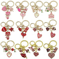 Flower Charm Keychains in 35 Pictured Variations for Bags and Keys view 5