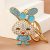 Blue Bow-Ear-Rabbit