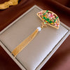 Enamel Fan Tassel