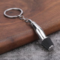 Mushroom Air Filter Car Keychain Zinc Alloy Key Ring Accessory