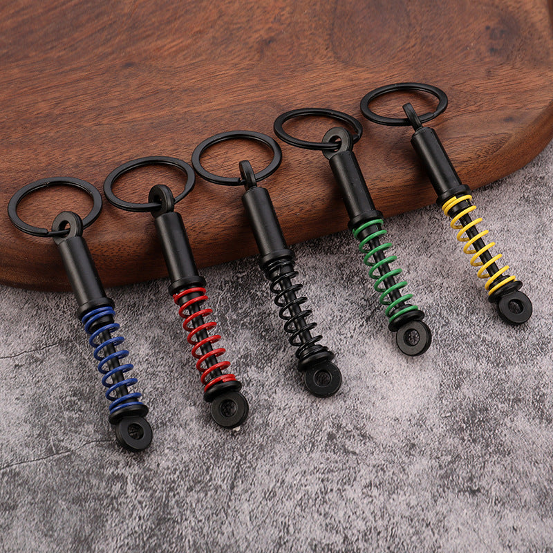 Creative Metal Car Parts Keychain Zinc Alloy Automotive Gift Accessory