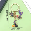 Halloween Charm Keychains Featuring Pink Rose Across 44 Pictured Variations view 11