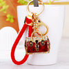 Red-Braided Leopard-Handbag