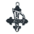 Metallic Butterfly and Cross Metal Charms with 11 Listed Options view 9