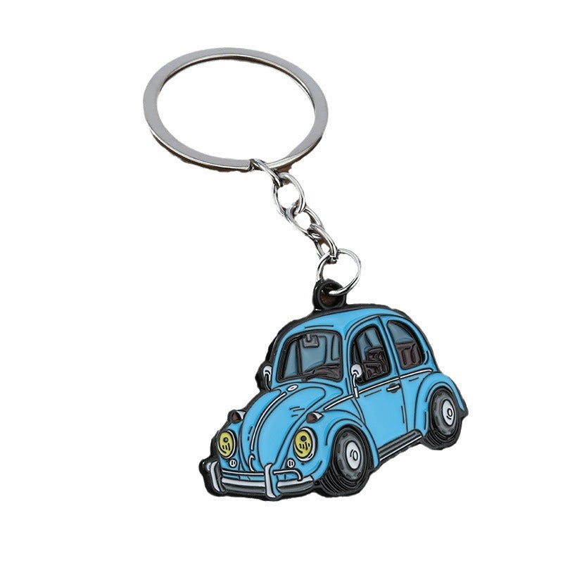 Metal Car Model Keychain Pendant for Porsche 911 or VW T1
