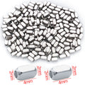 Rectangular Metal Spacer Beads With Through Holes in Three Finishes view 8