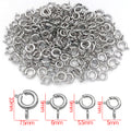 Round Spring Clasps in Four Graduated Sizes Jewelry Findings view 8