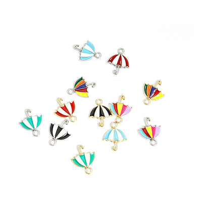 Main image 1 showing umbrella charms and their visible colors and details