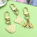 Butterfly Charm Keychains Featuring Butterfly Across 32 Pictured Variations view 3