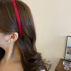 Slim Red Headband