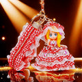 Jeweled Bonnet Plaid Dress Doll Keychains in Seven Colors plus Assorted view 9