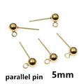 Stainless Steel Geometric Stud Earrings in Twenty Styles view 7