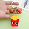 Food Charm Keychains in 5 Pictured Variations for Bags and Keys view 3