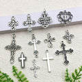 Metallic Cross Metal Charms with 28 Listed Options view 3