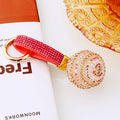 Bubble Pearl Crystal Ball Keychains in Three Colors plus Assorted view 2