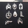 Alloy Metallic Western Theme Metal Charms with 12 Listed Options view 3