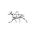 Antique Silver Dog Metal Charms with 22 Listed Options view 11