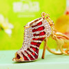 Red Striped-Heel