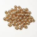 Openwork Round Metal Beads in Twenty Four Size and Finish Options view 9