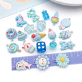 Blue Bear and Heart Glossy Charms with 39 Listed Options view 3