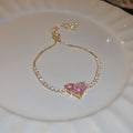 Thirty Three Mixed Crystal Bracelet Styles With Hearts Pearls And Butterflies view 9