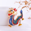 Blue Auspicious-Dragon
