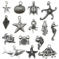 Metallic Octopus and Turtle Shell Charms with 16 Listed Options view 5