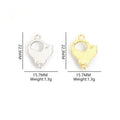Colorful Hummingbird Crystal Metal Charms, 12 Designs view 3