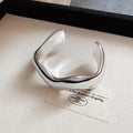 Sixteen Gold Or Silver Wave Crossed Openwork And Wide Cuff Designs view 2