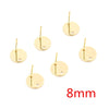 Gold Disc 8mm