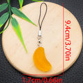 Orange Segment Yellow Pumpkin and Red Pepper Phone Straps for Accessory Making view 6
