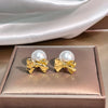 Gold Bow Pearls