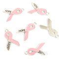 Colorful Hope Ribbon Jewelry Components For DIY Earrings And Bracelets Charms view 9
