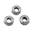 Grooved Ring Large Hole Beads in Detailed Metal Finishes for Jewelry Making view 3