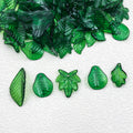 Green Leaf Glossy Charms with 11 Listed Options for DIY Jewelry Making view 3