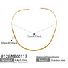 Gold V Collar