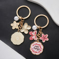 Pink-Led Four-Style Mother's Day Butterfly Flower Keychain Collection view 2