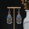 Multicolor Round Fringe