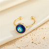 Navy Aqua Eye