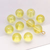 Clear Yellow Round