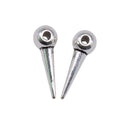Pointed Cone Large Hole Metal Bead in Four Vintage Finishes view 3