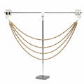 Four Layer Gold Ball Bead Garland Christmas Tree Decor view 4