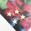 Gold-Tone Star Metal Charms with 8 Listed Options for DIY Jewelry Making view 8