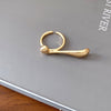 Gold Teardrop