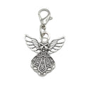 Gold And Silver Tone Angel Lobster Clasp Charms In Three Styles view 6