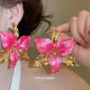 Magenta Studs