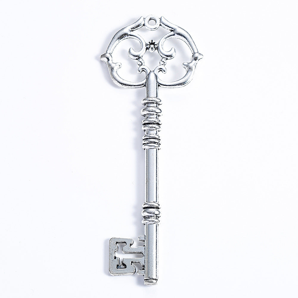 Vintage Double-Sided Key Pendant