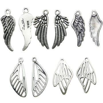 Antique Silver Dragonfly Metal Charms with 6 Listed Options