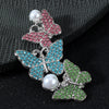 Silver Pink-Blue-Green