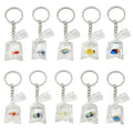 Sixty-Eight-Style Ocean Mermaid Turtle Fish and Shell Keychain Collection view 4